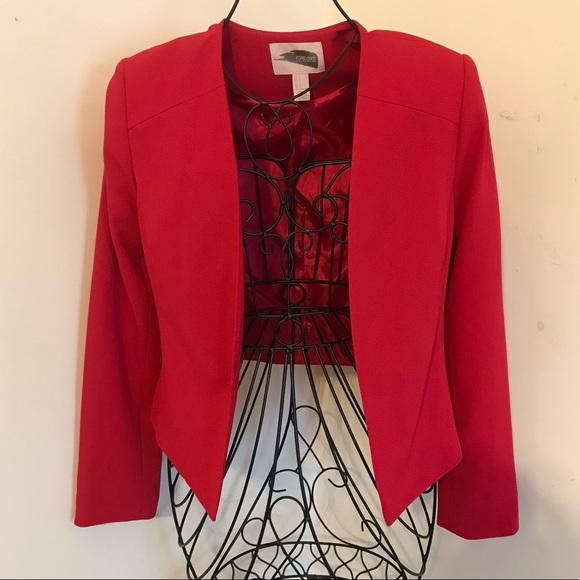 Forever 21 Jackets & Blazers - Forever 21 Red Blazer